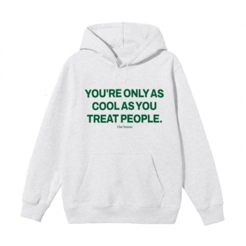 ***Almost Gone!*** Kind People Are Cool Heavyweight Hoodie