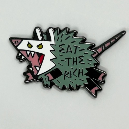 Eat The Rich Enamel Pin | Default Title