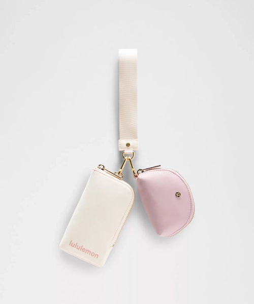 Dual Pouch Wristlet *Wallet