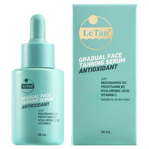 Buy Le Tan Gradual Face Tanning Serum Anti Oxidant 30ml online at Chemist Warehouse