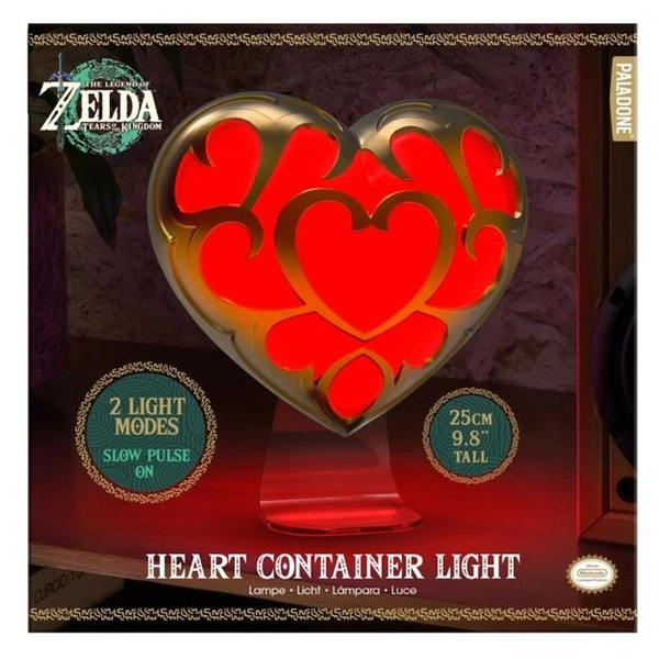 Paladone Legend of Zelda Tears of the Kingdom Heart Container Light