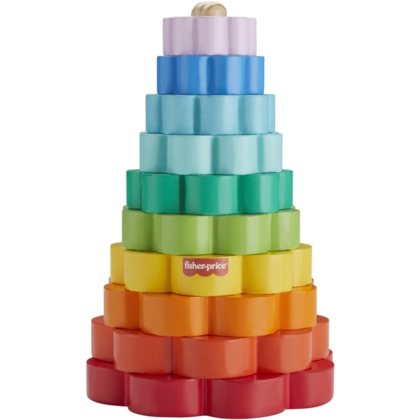 ​Fisher-Price Wooden Ring Stacker**