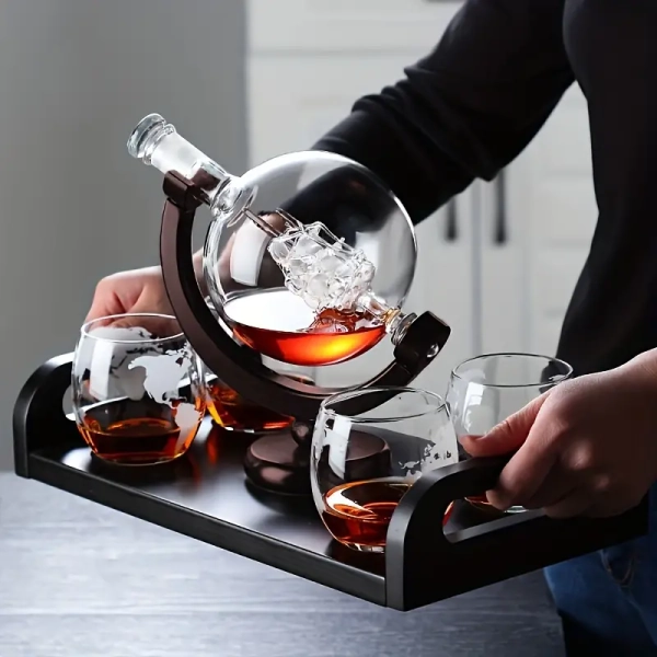 1 ensemble carafe à whisky 30 oz   scotch bourbon - Temu France