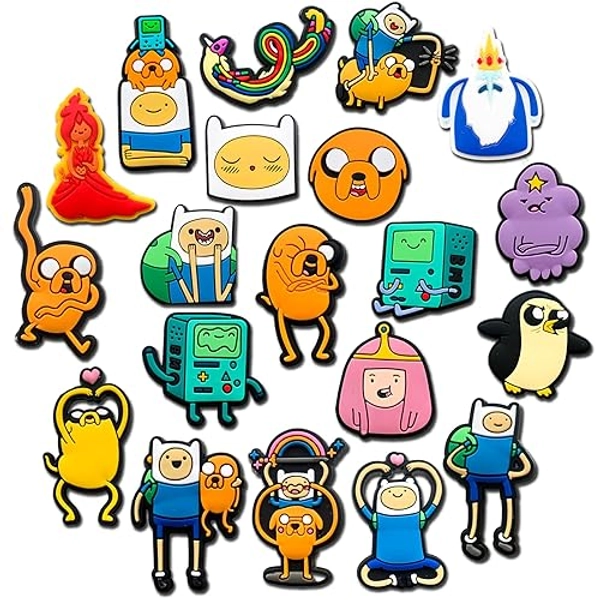 20Pcs Charms for Shoe, Cartoon Shoe Charms for Clogs Sandals Decoration