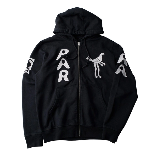 Moletom Parra Zipped Pigeon Zip Preto