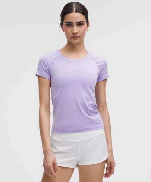 Swiftly Tech Short-Sleeve Shirt 2.0 *Waist Length - Lilac Breeze/Lilac Breeze - 14