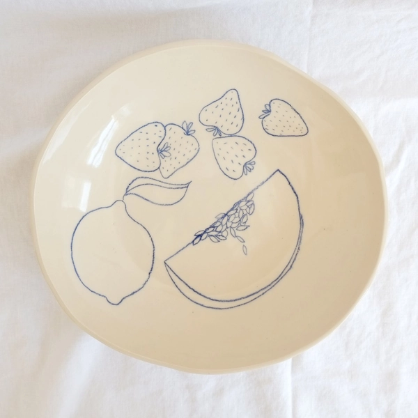 Feeling Fruity  Serving Bowl — Rex Design