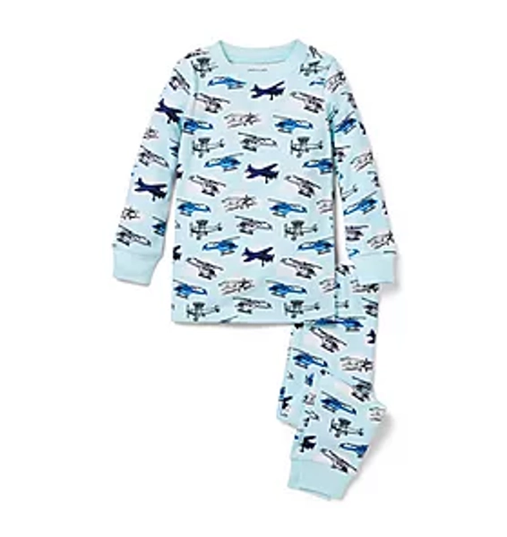 Boy Bright Green Race Car Good Night Pajamas In Race Car by Janie and Jack