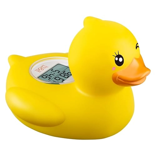 b&h Baby Thermometer, The Infant Baby Bath Floating Toy Safety Temperature Thermometer (Winking Duck) - Winking Duck