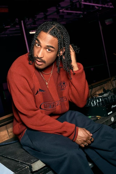 iets frans... Red Vertical Stripe Knit Jumper