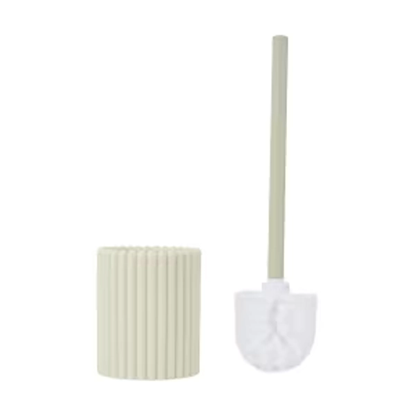 Natural Rib Toilet Brush Set