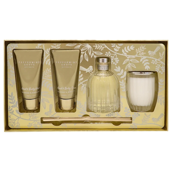 Peppermint Grove Australia  Patchouli & Bergamot Deluxe Gift Set | Default Title