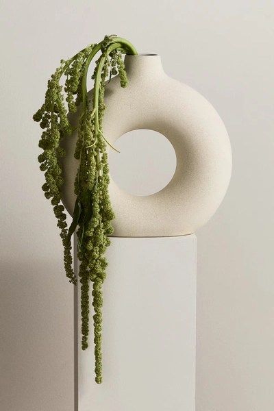 Large Ceramic Vase - Light beige - Home All | H&M US
