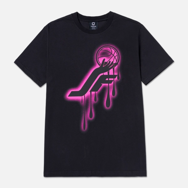 Kids Jelly Fam Drip Logo Tee | S / Black
