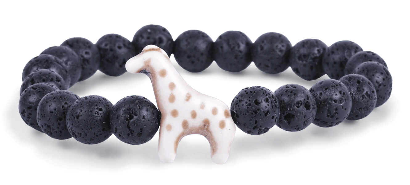 The Trek Bracelet | Lava Stone