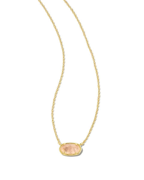 rose quartz kendra scott pendant 