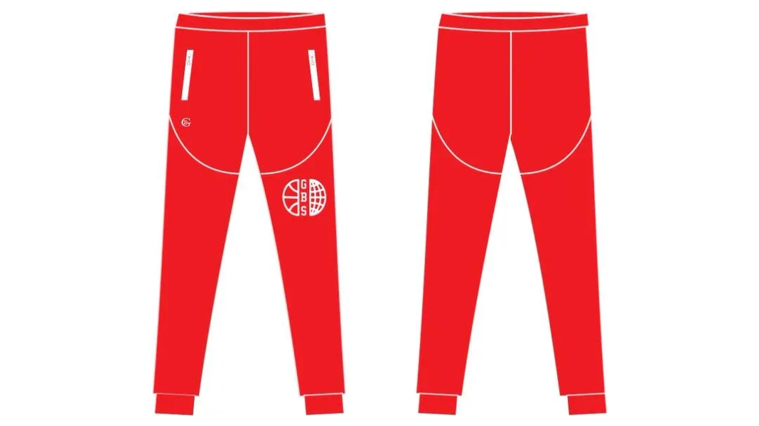 2K24 Get Buckets Olympic Rank Up Joggers Red
