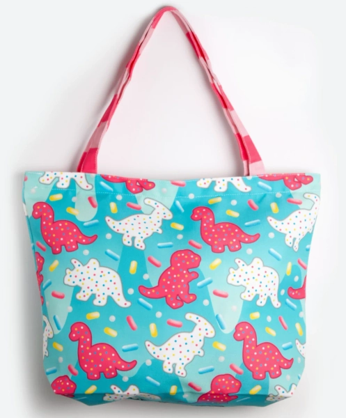 Dino Cookie Tote Bag | Default Title