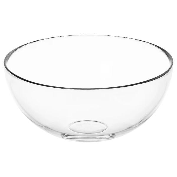 BLANDA Serving bowl - clear glass 8 "
