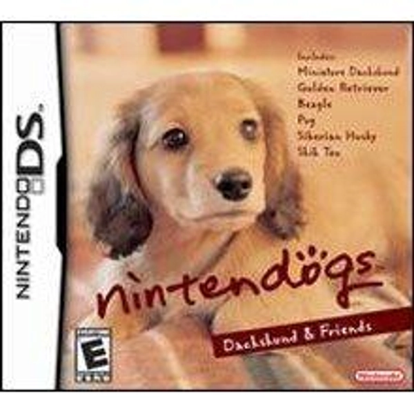 nintendogs dachshund and friends - nintendo ds