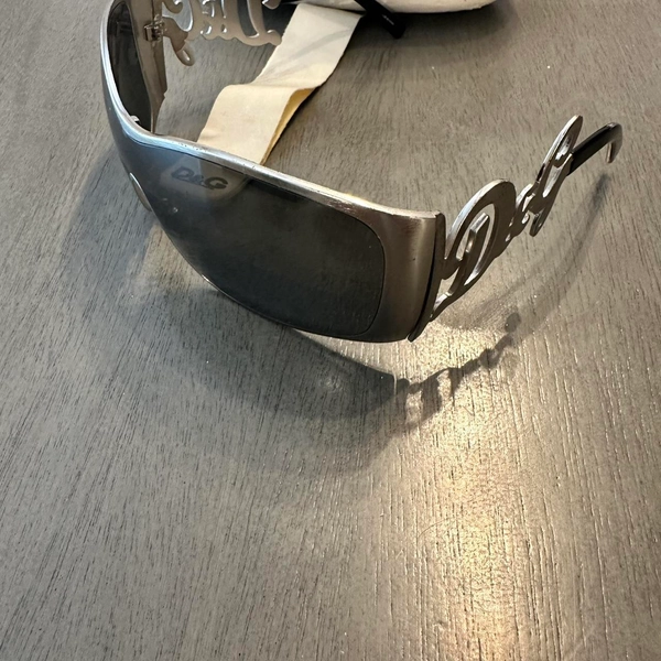 Dolce &amp; Gabanna 6019 sunglasses. Rare Silver vintage