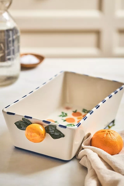 Valencia Stoneware Loaf Pan