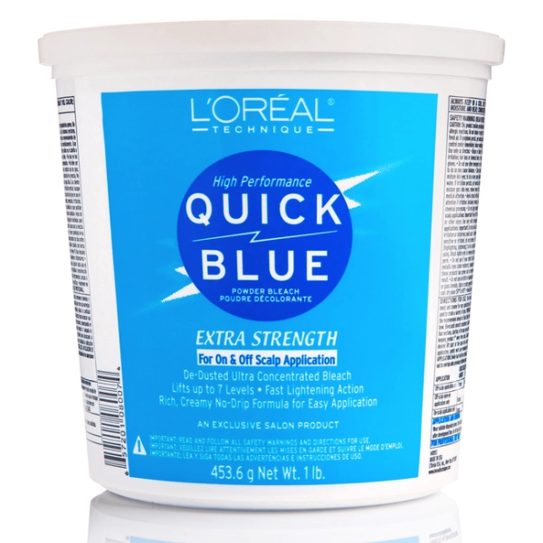 
	
		L'Oreal Quick Blue High Performance Powder Lightener by L'Oreal Technique | Lightener | Sally Beauty
	
