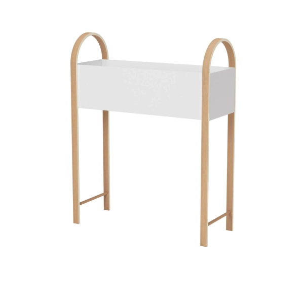 Umbra Bellwood 1 Tier Planter White