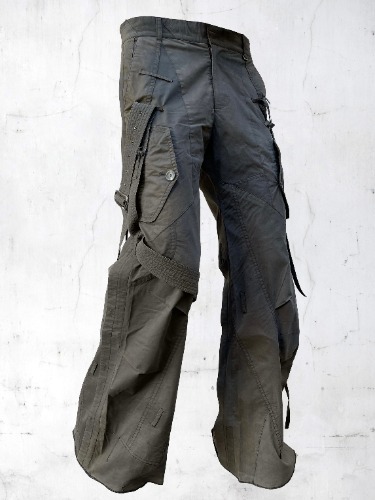SUBMARINE PATCHWORK PANTS KAKI | 34