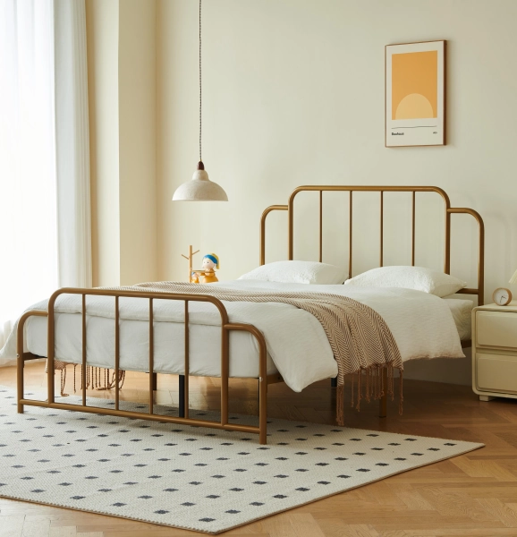 Ebern Designs Gurtha Metal Platform Bed & Reviews | Wayfair