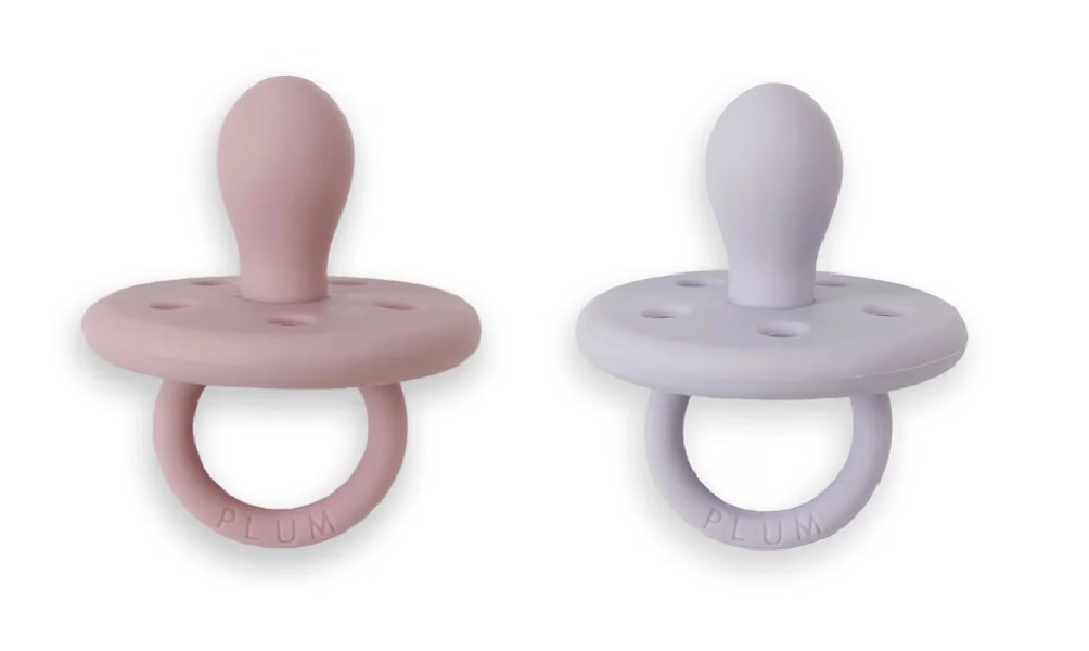 Plum Soother Dusty Berry / Lilac - 2 Pack | Soothers | Baby Bunting AU