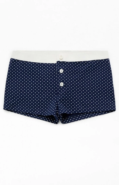 Polka Dot Pajama Boyshorts