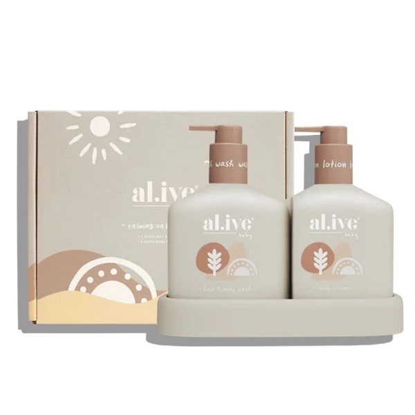 Alive Baby Hair & Body Duo - Calming Oatmeal 