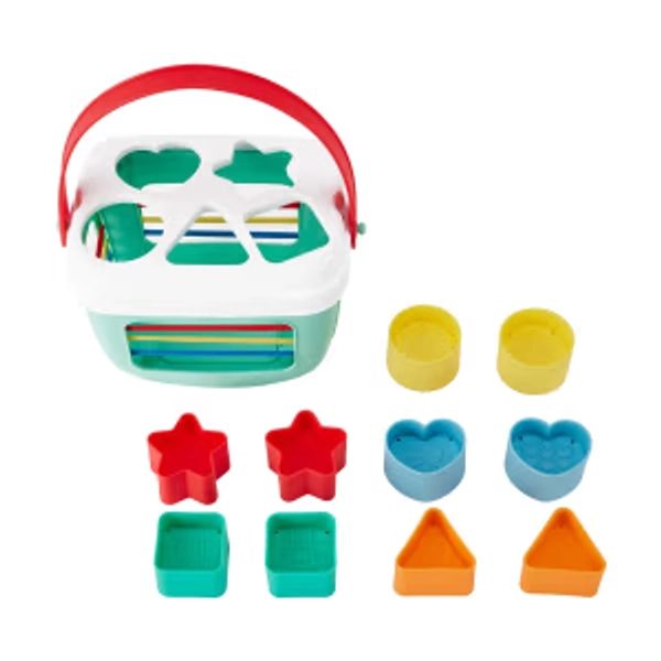 12 Piece Play & Learn Shape Sorter Set