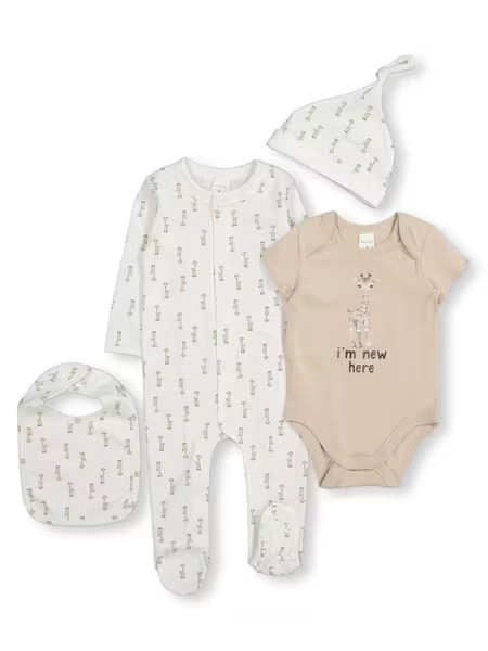 Baby Cotton 4 Piece Starter Pack