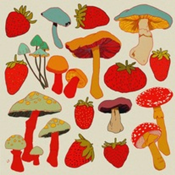 Funky Fungi Print