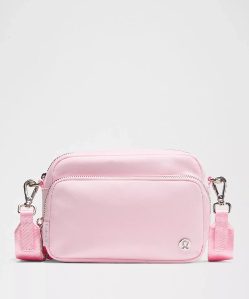Everywhere Crossbody Bag 2L *Metal Hardware - Pink Organza/Silver - ONE SIZE