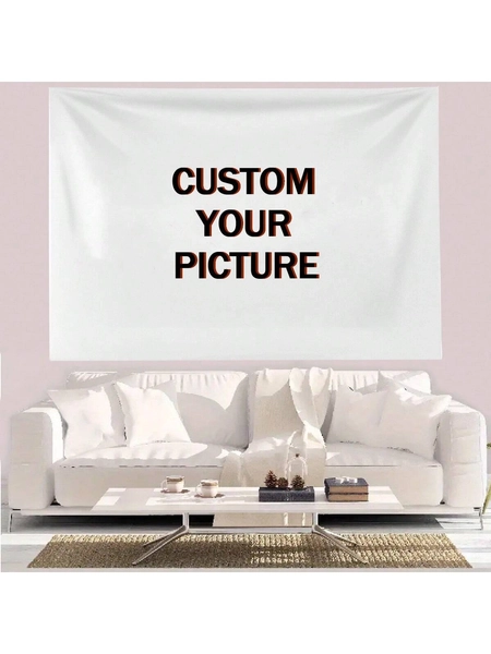 1pc Personalized Photo Tapestry - Vivid Printing, Tailor-Made Designs For Unique Gifts - Celebrate Anniversaries, Birthdays, Weddings & More - Logo Option, Stylish Home Decor, Flag For Room, For Anniversaries, For Valentine's Day, For Mother's Day, For Birthdays, For Children's Day, For Father's Day, For Weddings, For Graduation, For Christmas, For Housewarming Living Room, Bedroom, Bathroom, Tea Room, Dining Room, Custom Tapestry, Custom Flags, Room Decor, Tapestry Washable,Lightweight,Breathable,Durable Funny,Cute,Love Custom,Unique,Personalized Ideal Gifts For Him,Ideal Gifts For Her,Ideal Gifts For Boyfriend,Ideal Gifts For Girlfriend,Ideal Gifts For Dad