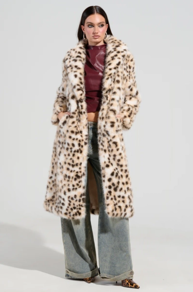 ONE OF ONE FAUX FUR TRENCH | L/XL