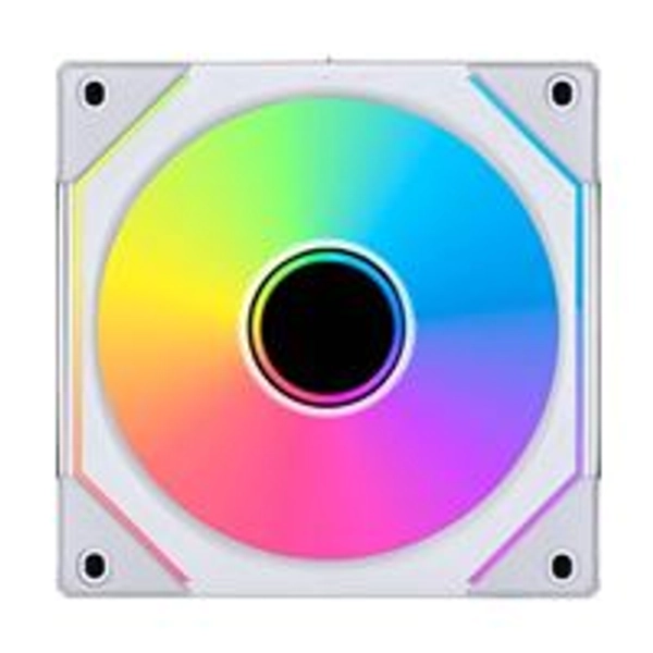Lian Li Uni Fan Reverse SL Infinity Fluid Dynamic Bearing 120mm Case Fan - White