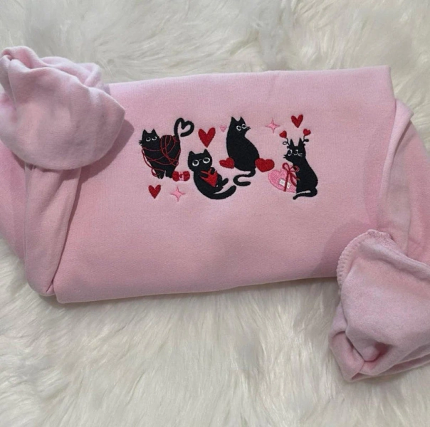 Kittens for Valentines Day Crewneck/Hoodie