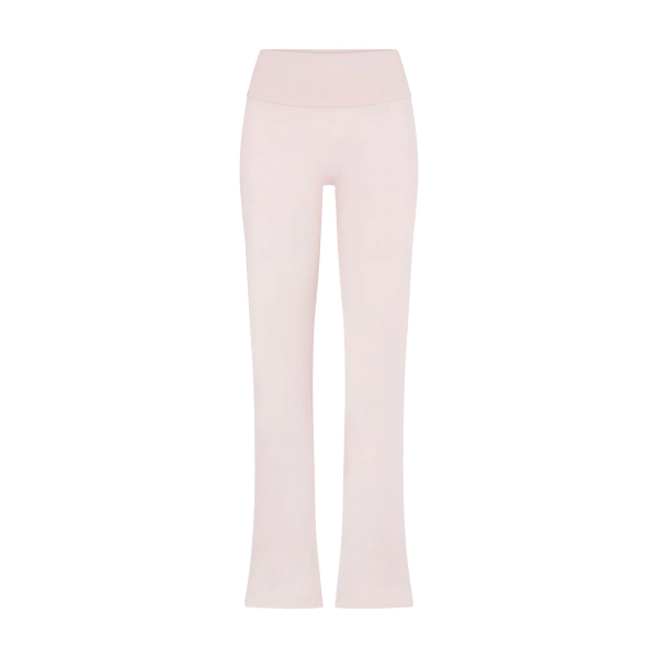 COTTON JERSEY FOLDOVER PANT | BARELY PINK | MEDIUM