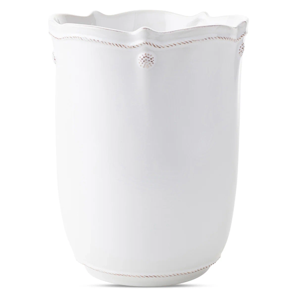 Berry & Thread Wastebasket - Whitewash | Default Title