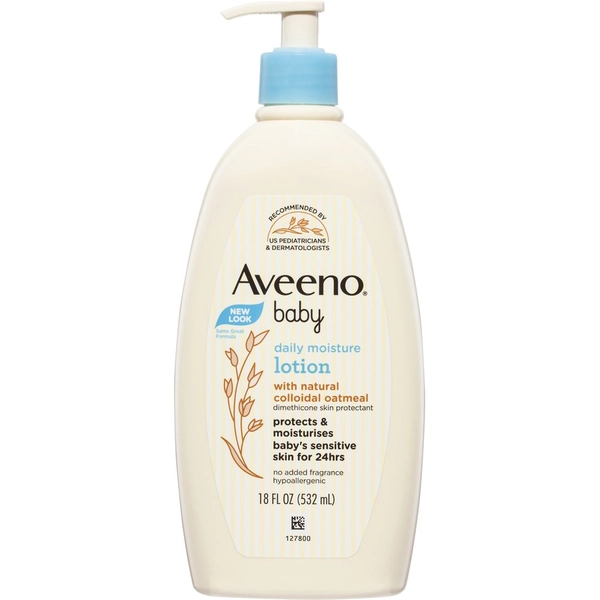 Aveeno Baby Daily Moisturising Fragrance Free Sensitive Moisturising Lotion 532ml