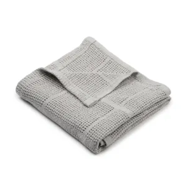Lightweight Cotton Blanket - Grey