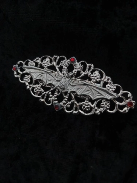 Vampire Hair Slide, Goth Hairclip, Gothic Accessory, Alt Accessories, Alternative Gifts, Vampire, Bat, Batty, Couture, Victorian, Vamp - Etsy UK