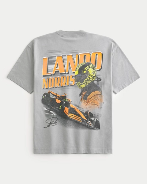 Boxy Heavyweight McLaren Lando Norris Graphic Tee