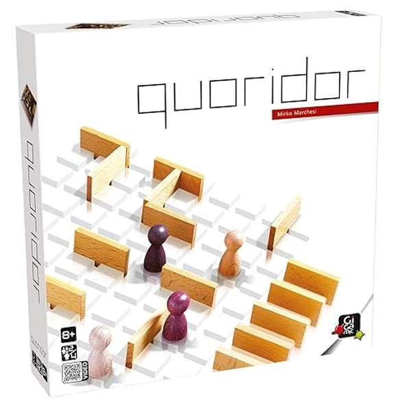 Quoridor Classic FR, 2 - 4 jouers, Brun, Marron, Beige - Classique