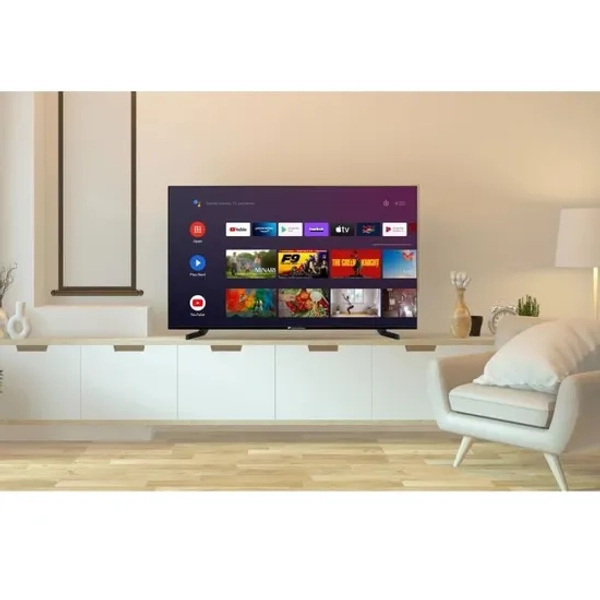 TV QLED - CELED55SAQLD24B3 - CONTINENTAL EDISON - TV QLED UHD 4K 55“ (139cm) - Smart TV Androïd