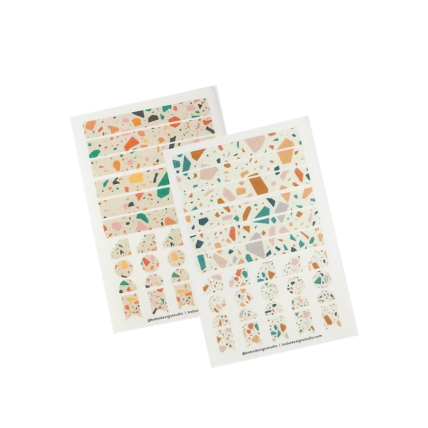 Washi Sticker Sheet Pack -Terrazzo | Default Title